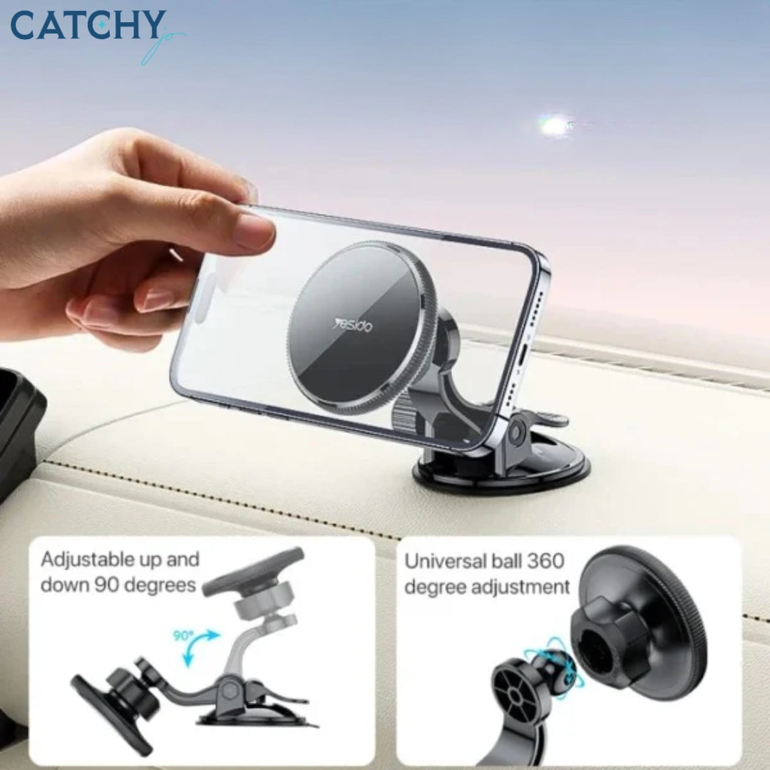 YESIDO C177 Mini Suction Magnetic Car Phone Holder