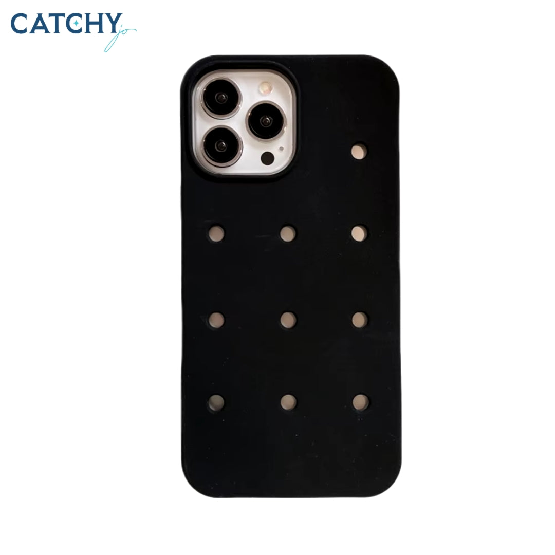 iPhone Silicone Charm Case (Comes With 4 Charms)