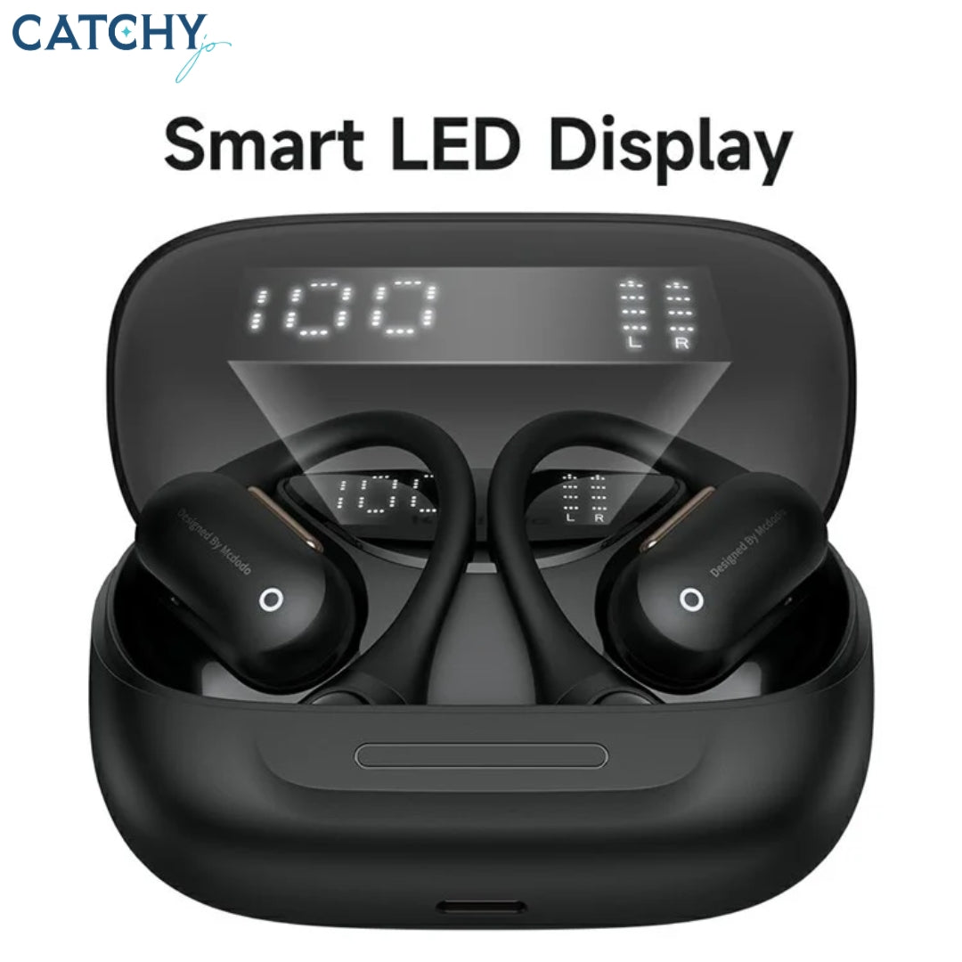 MCDODO HP-007 Open-Ear True Wireless Earbuds With LED Display