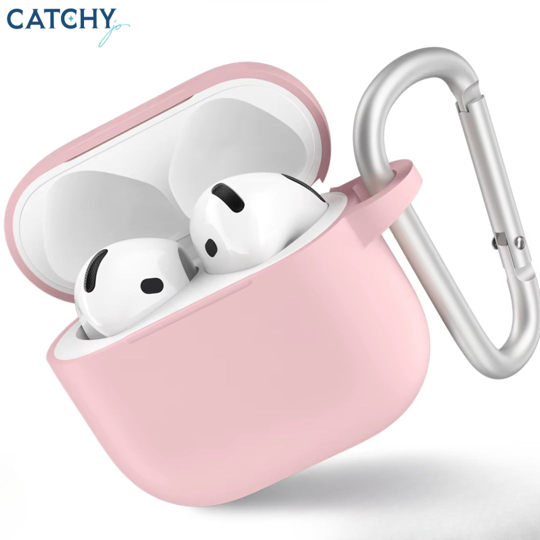 BLUEO AirPods Liquid Silicone Case With Keychain