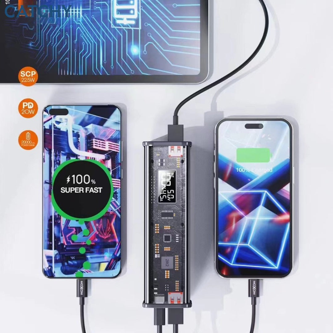 Moxom MX-PB86 Transparent Power Bank (20000mAh)