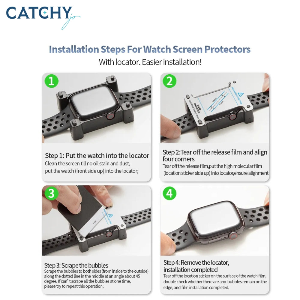 BLUEO Apple Watch Screen Protector