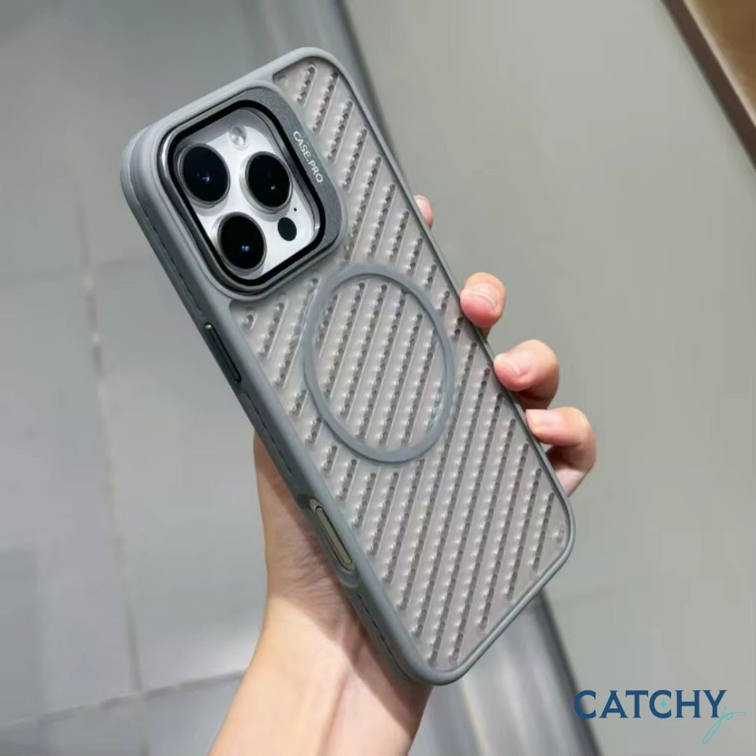 iPhone Magnetic Hidden Bracket Case