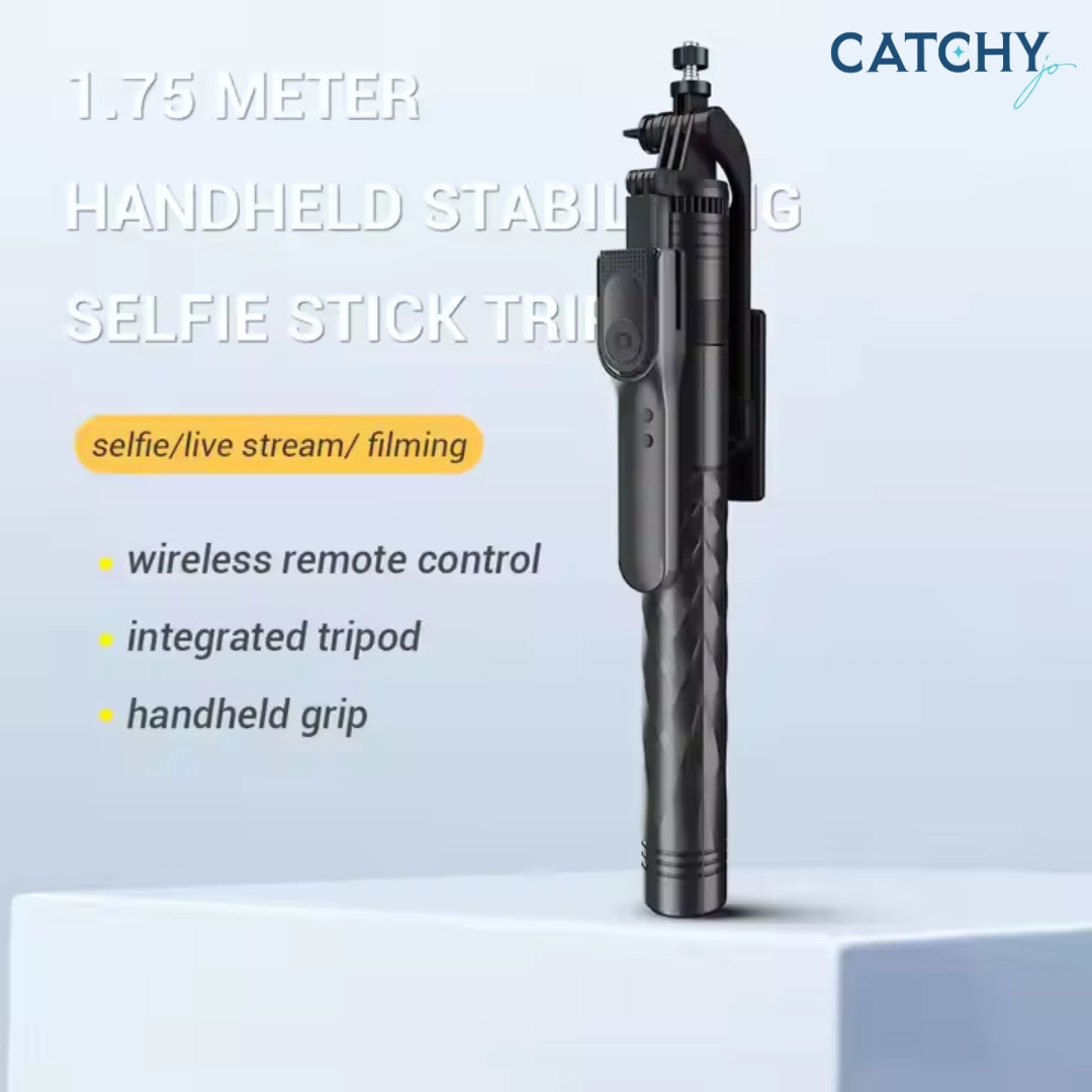 K28 Selfie Stick Tripod 360 Degree Rotation With Wireless Bt Control