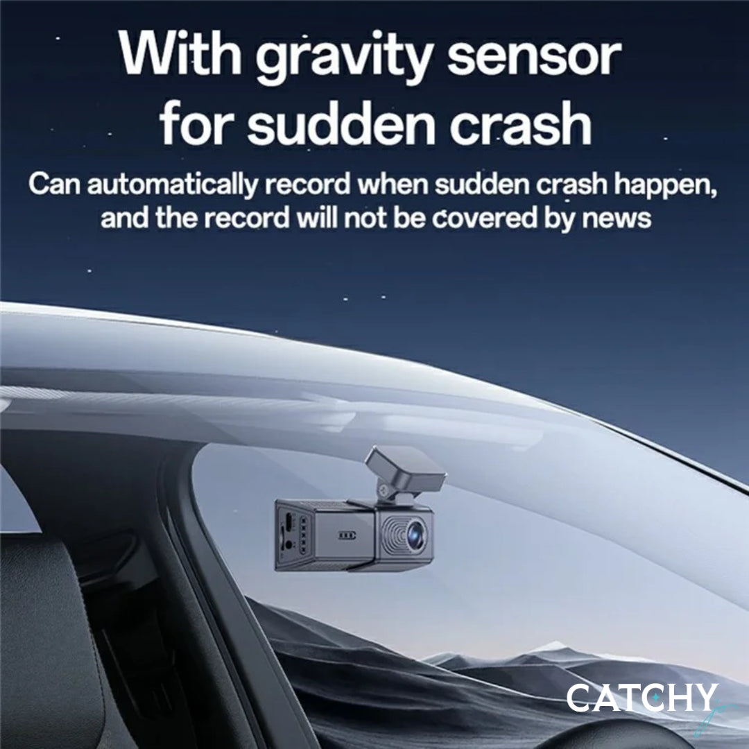 YESIDO KM22 Dual Channel Car Dash Camera