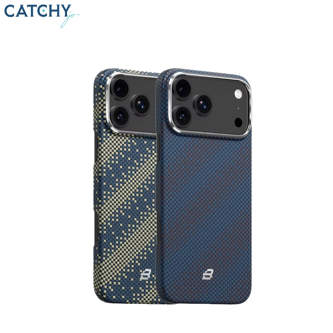 Blueo iPhone Gilded Tactile Woven Aramid Magnetic Case