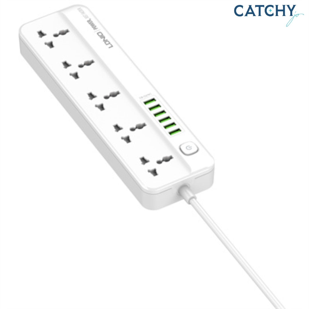 LDNIO SC5614 5 AC Outlets Universal Power Strip
