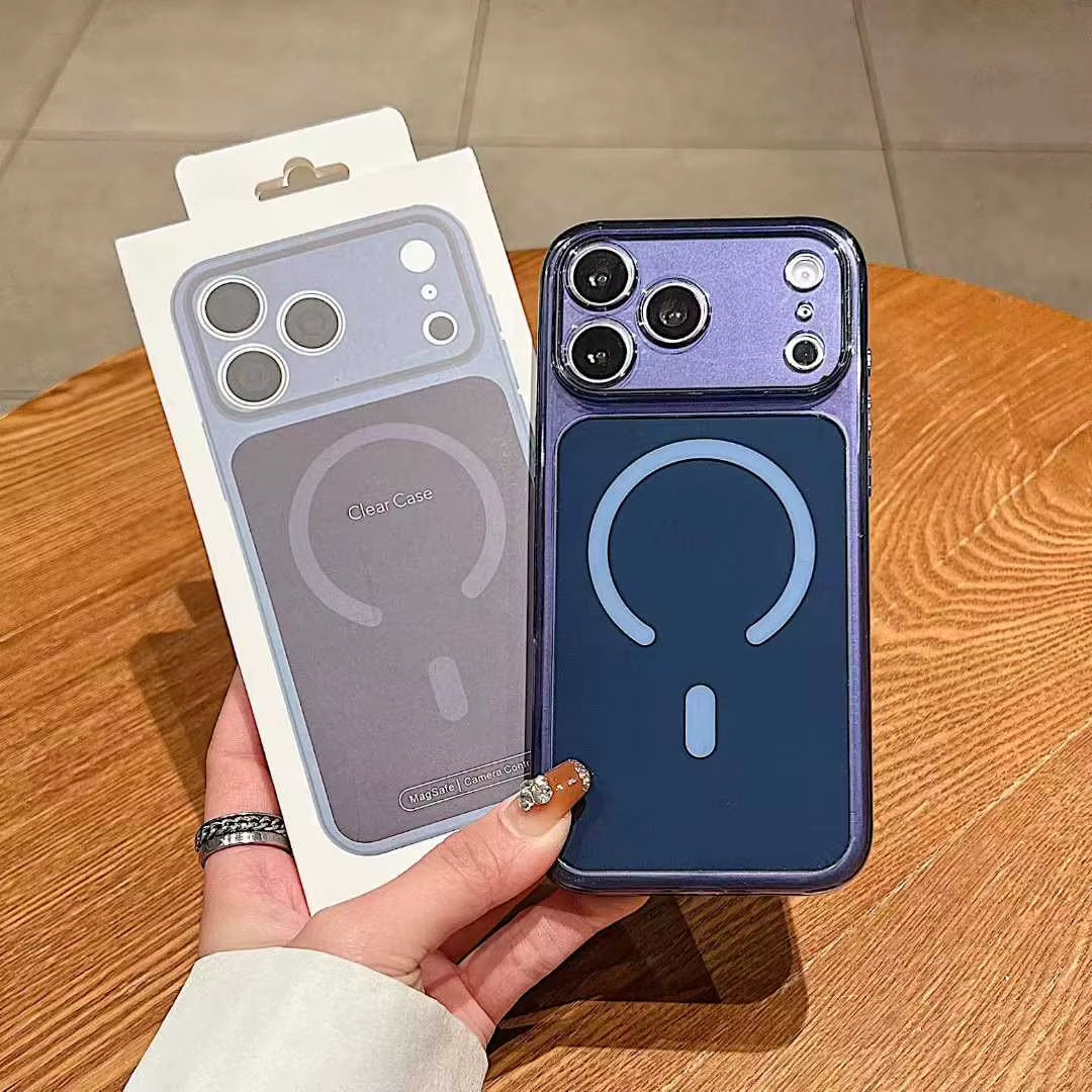 Magnetic Anti-Yellowing Wireless Charger iPhone Case