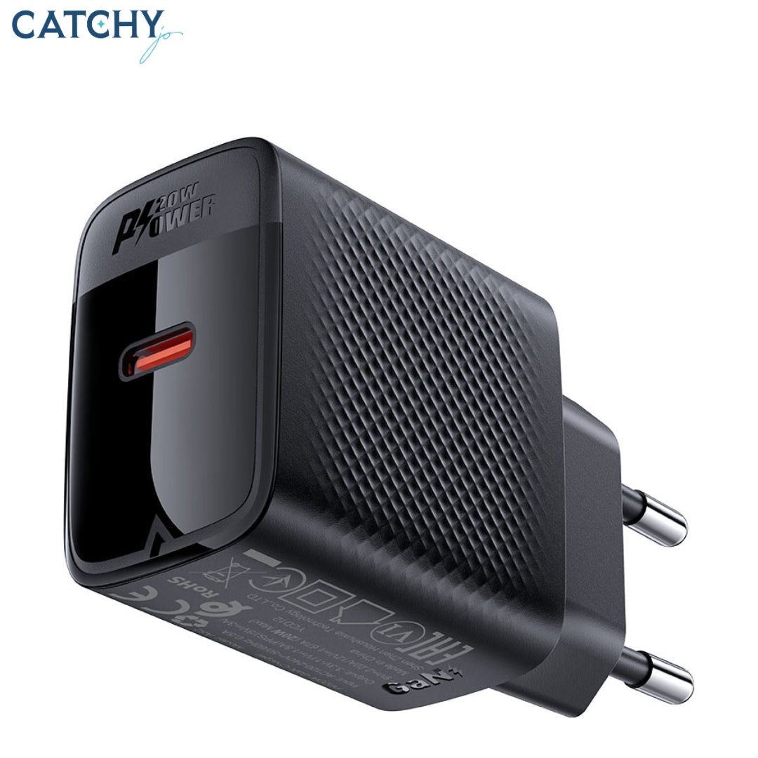 ACEFAST A82 USB-C EU Wall Charger (20W)