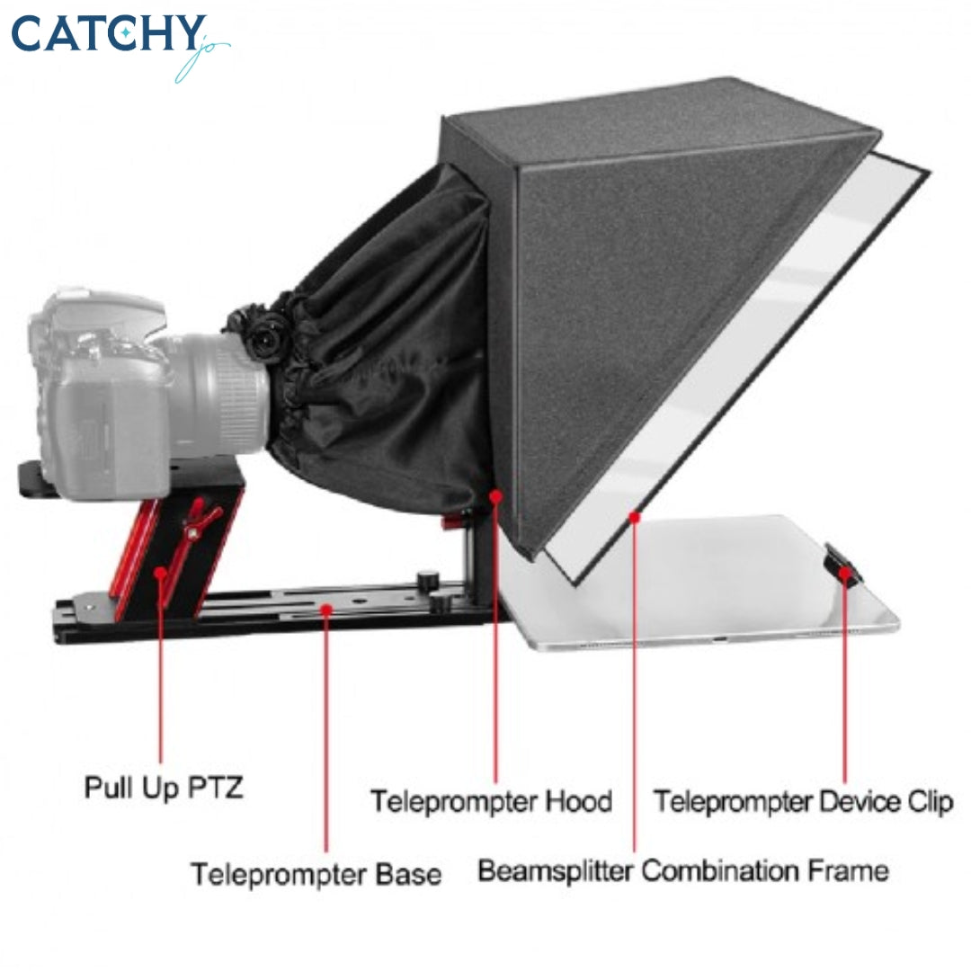Desview TP150 15" Portable Teleprompter With Remote Control