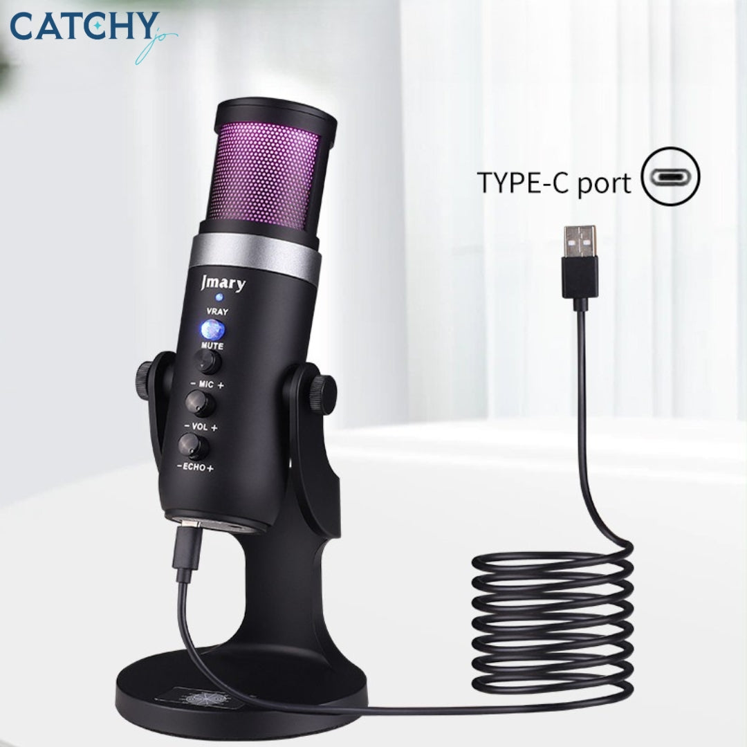 JMARY MC-PW9 RGB Microphone