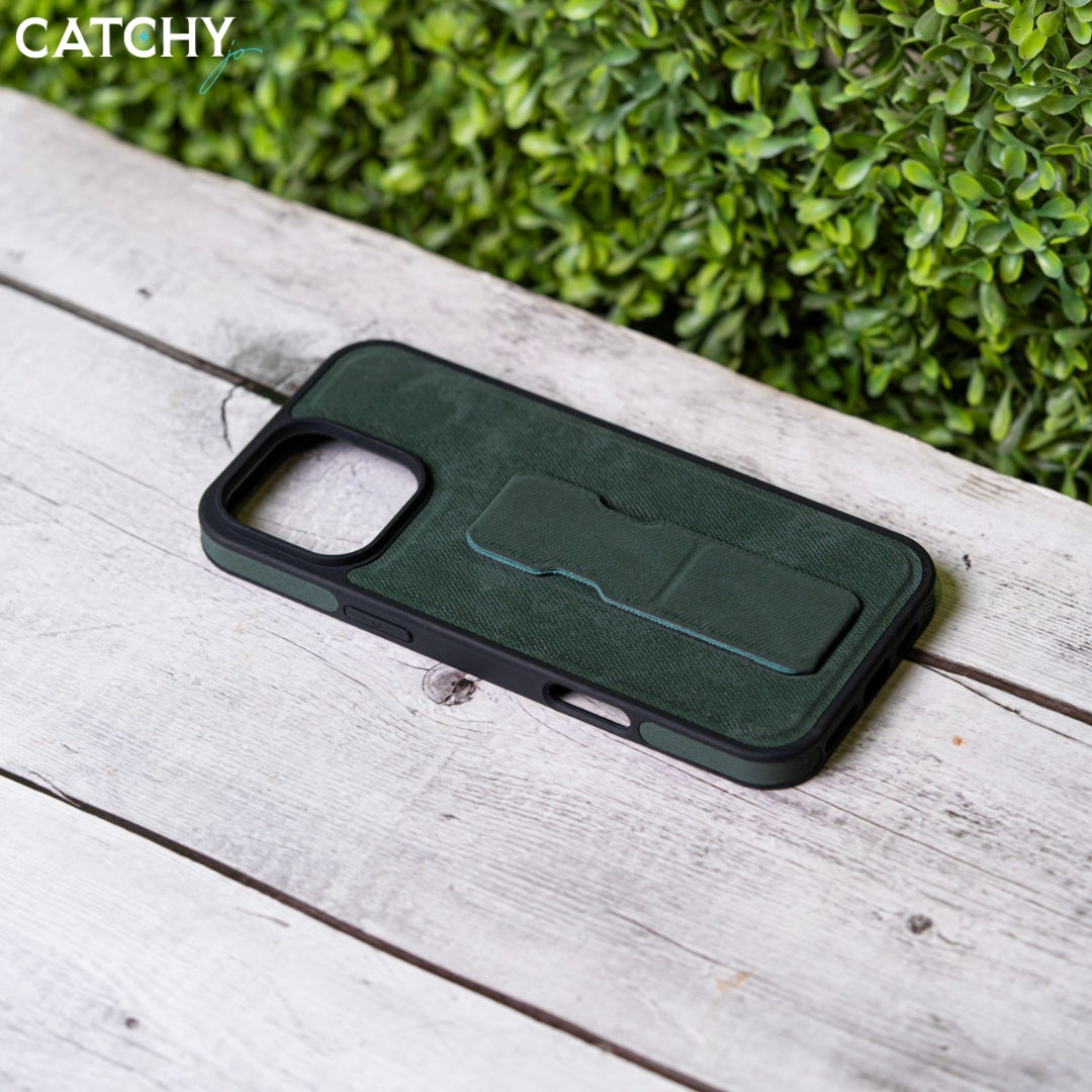 iPhone 11+13+14 Series Woven Case With Stand