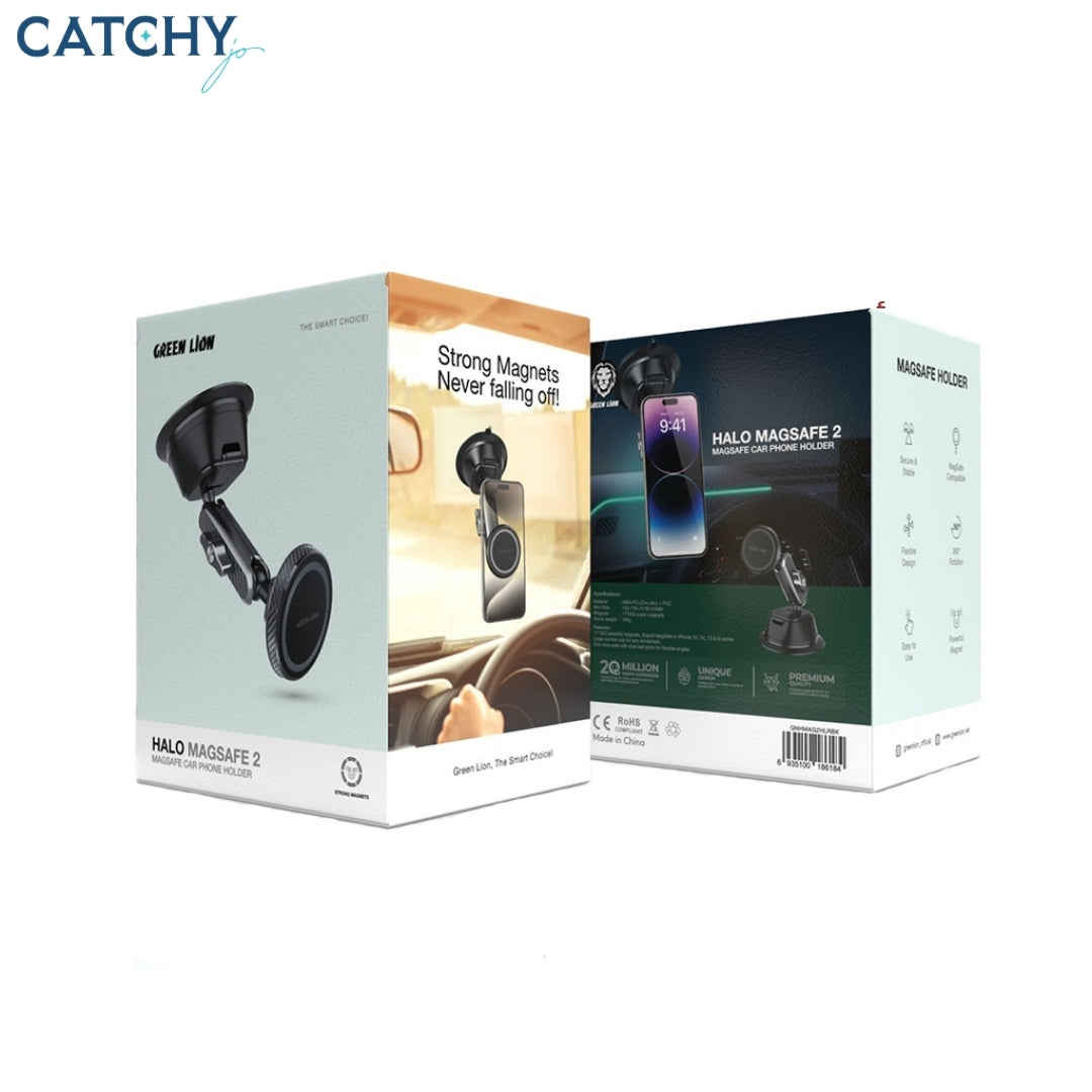 Green Lion Halo MagSafe Car Holder