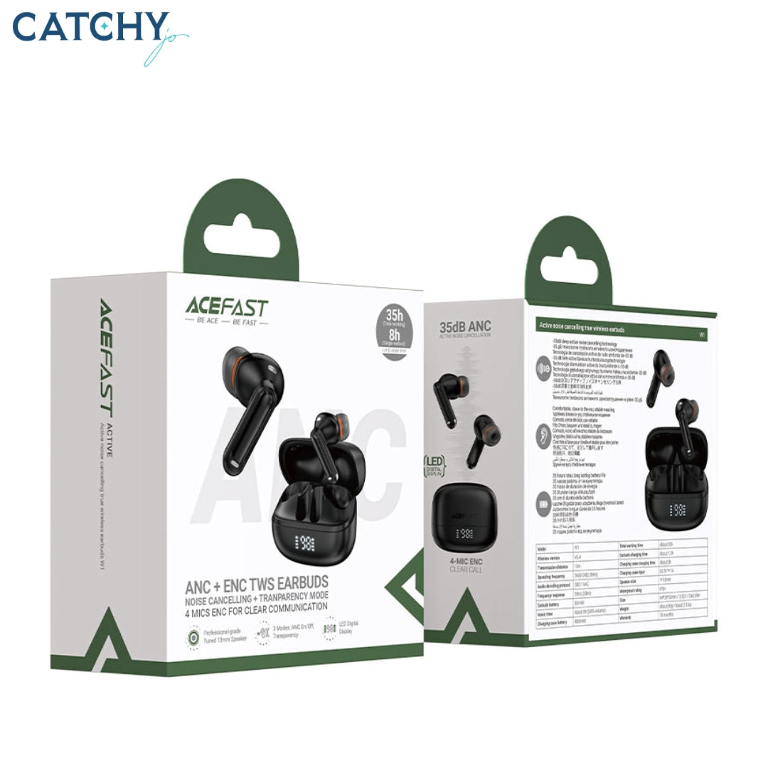 ACEFAST W1 Active Noise Cancelling True Wireless Earbuds