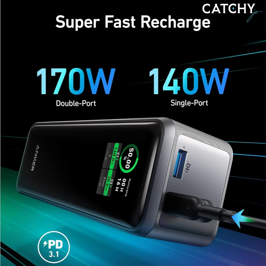 Anker Prime Power Bank 250W (27650mAh)