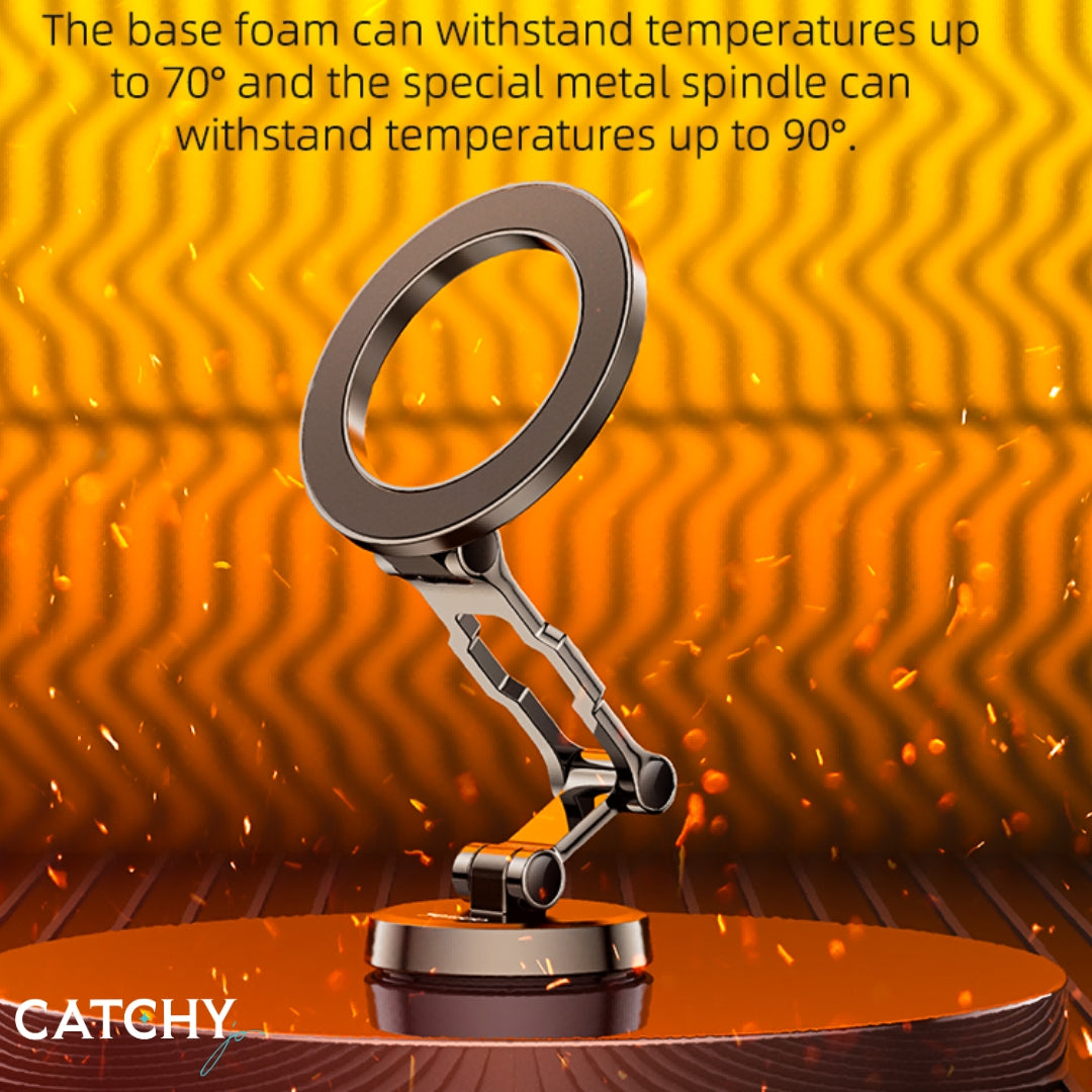 YESIDO C203 360 Rotation Zinc Alloy Super Adsorption Magnetic Car Phone Holder