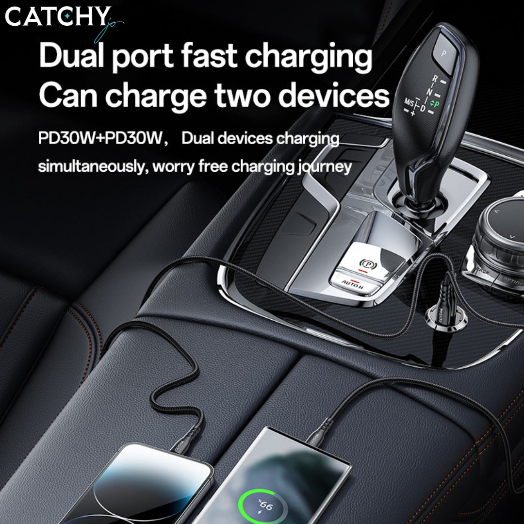 YESIDO Y69 Fast Mini Car Charger (30W)