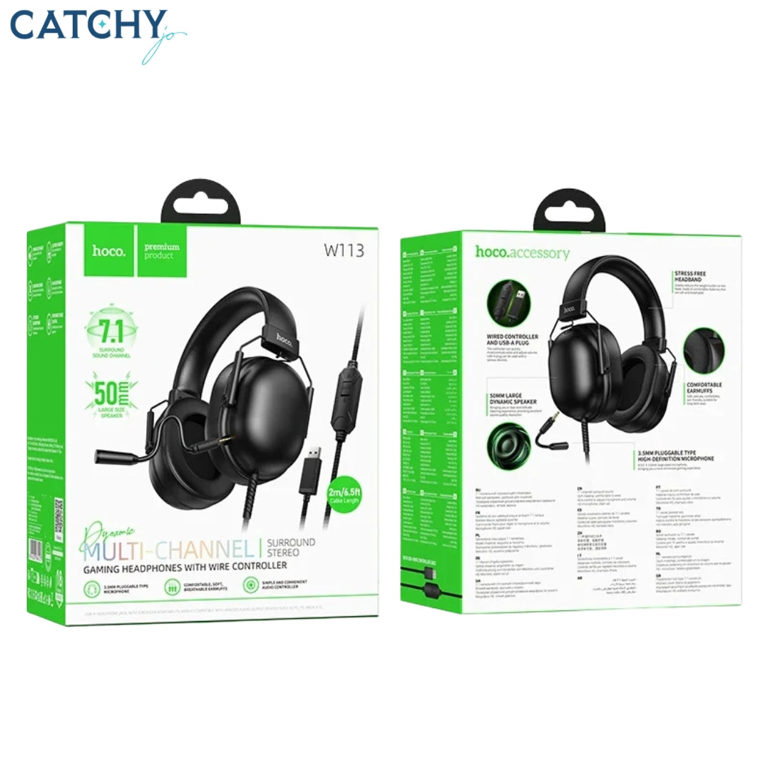HOCO W113 USB Gaming Headset