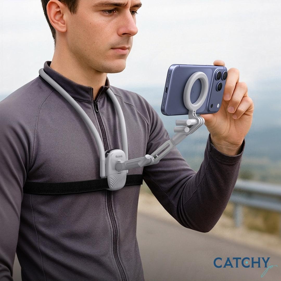 MCDODO NexLink Magnetic Neck Strap Phone Holder
