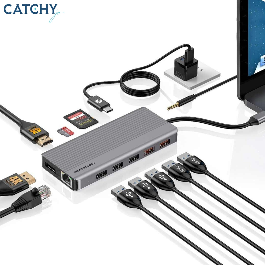 Powerology 12 in 1 USB-C Hub