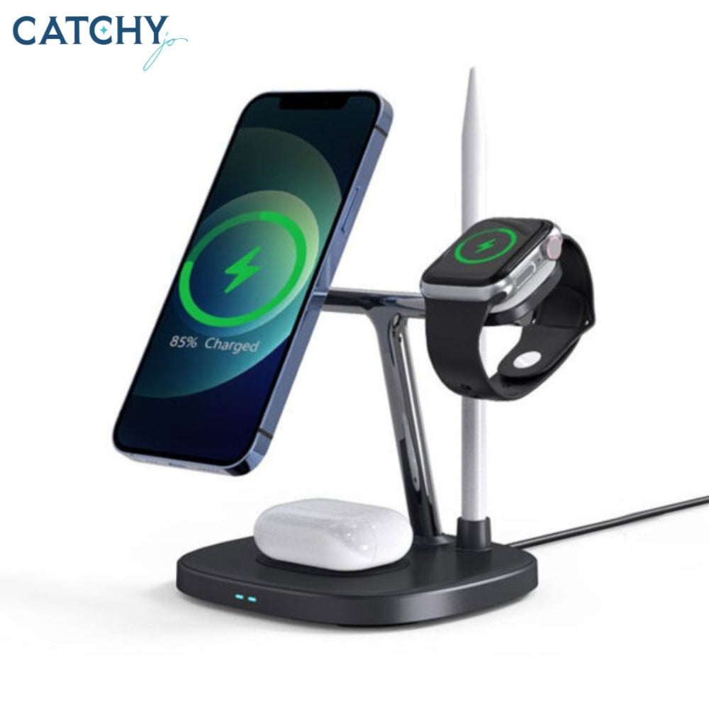 YESIDO DS12 4-in-1 Magnetic Wireless Charger Stand