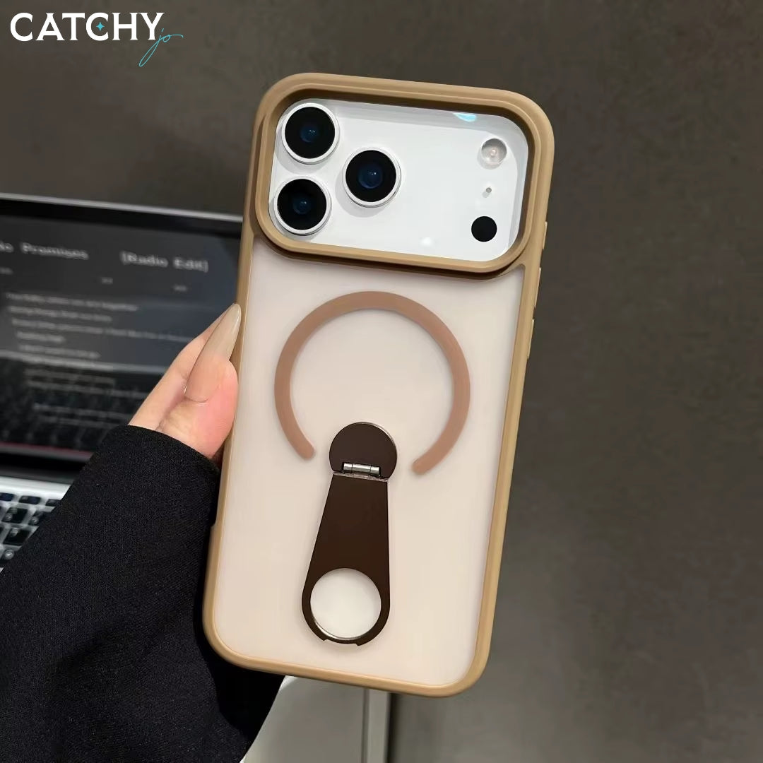 iPhone Pull Tab Stand Magnetic Case