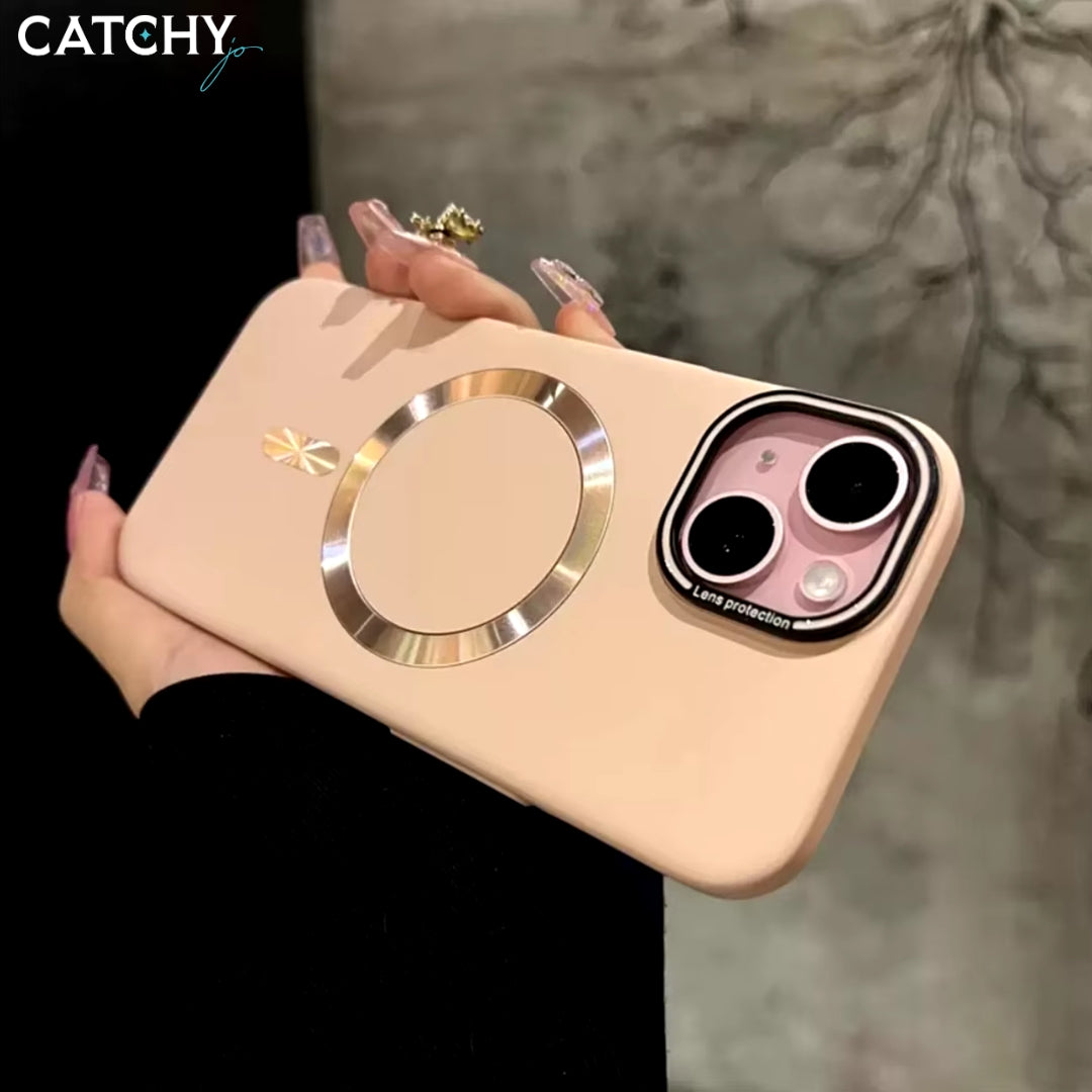 Luxury iPhone Matte Silicone Shockproof Case