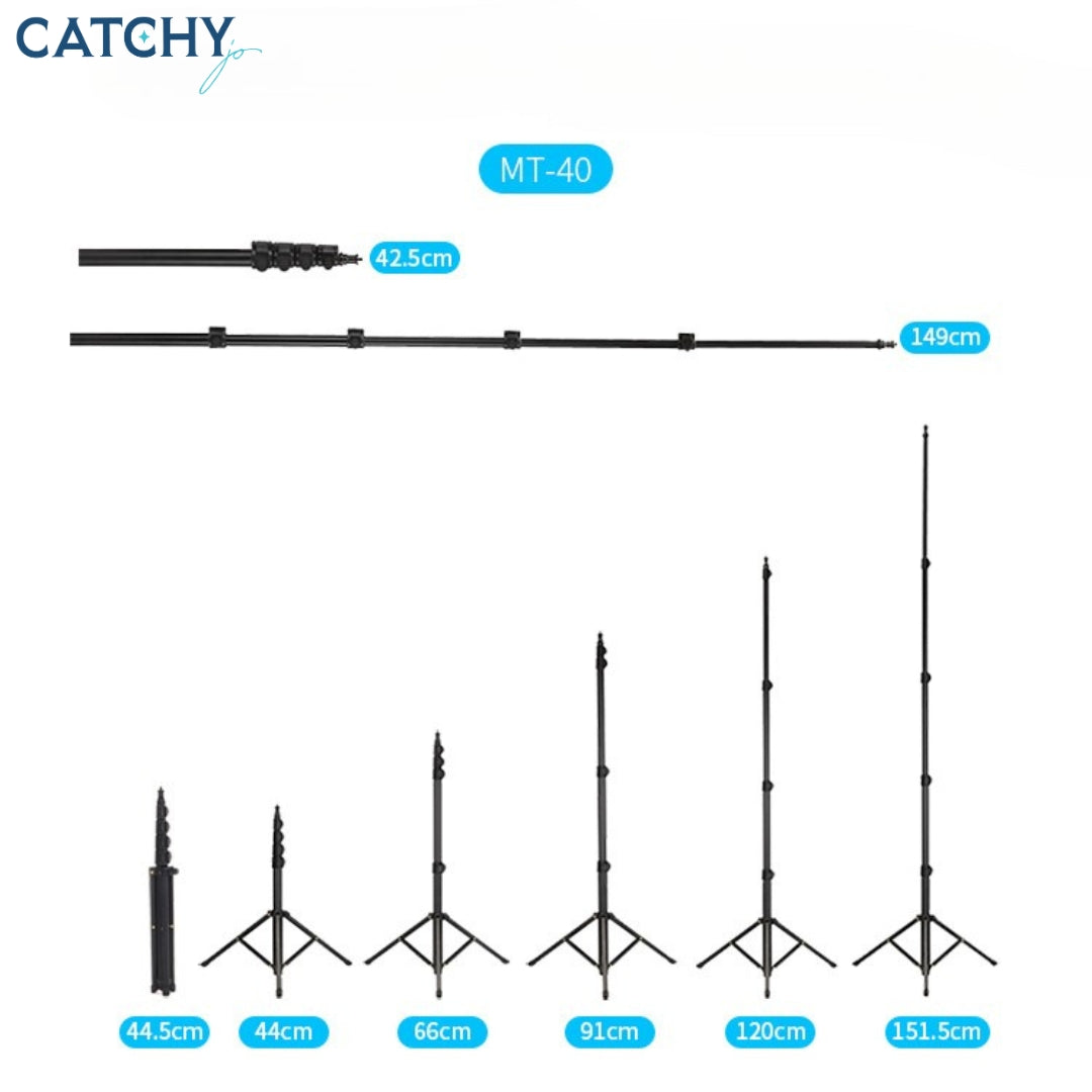 JMARY MT-40 2-in-1 Monopod Selfie Stick Tripod