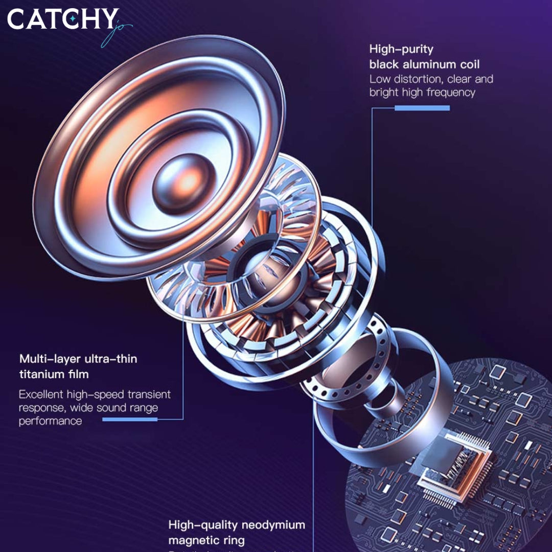 TOTU BE-16-TWS Wireless Bluetooth Earphones