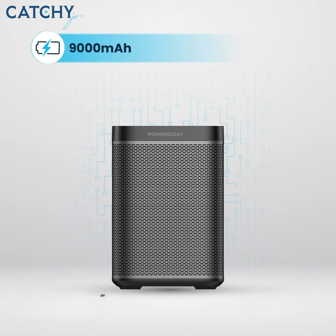 Powerology Portable Generator Integrated Hi-Fi Sound System (300W)