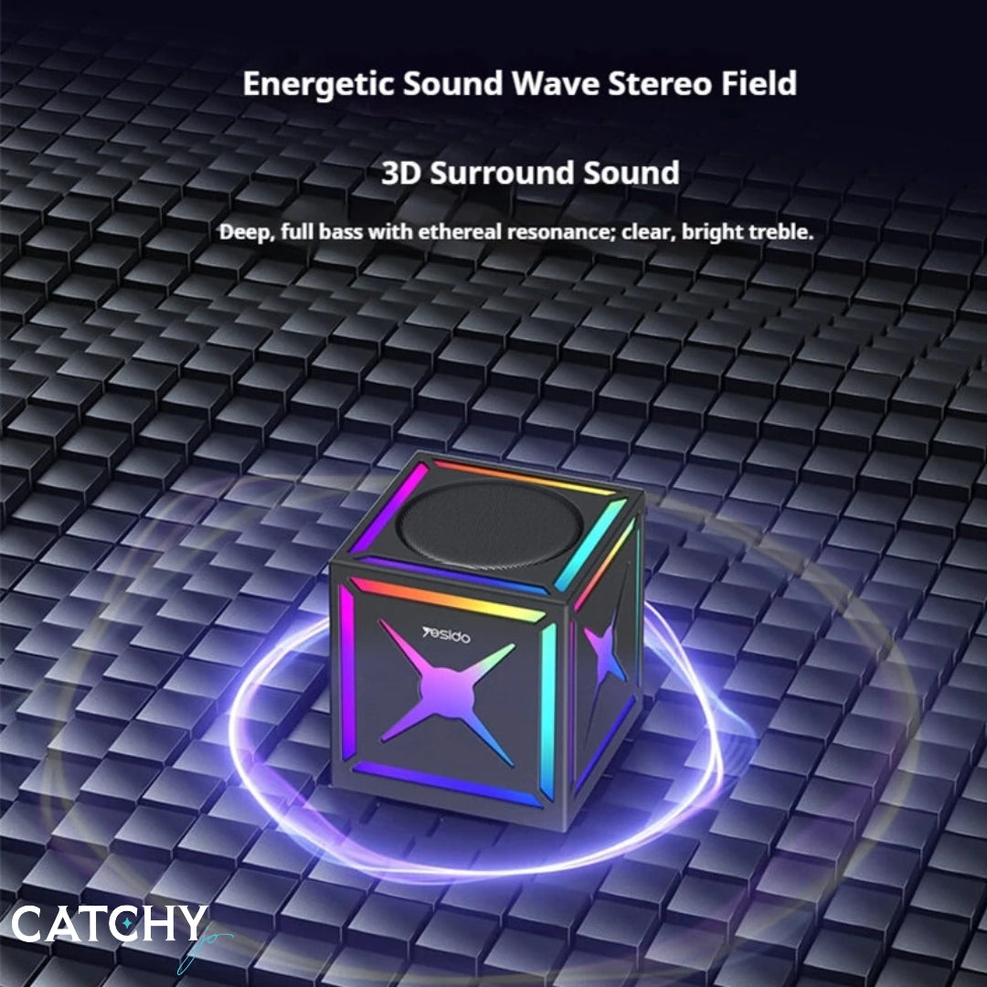YESIDO YSW34 3D Music Box Bluetooth Speaker