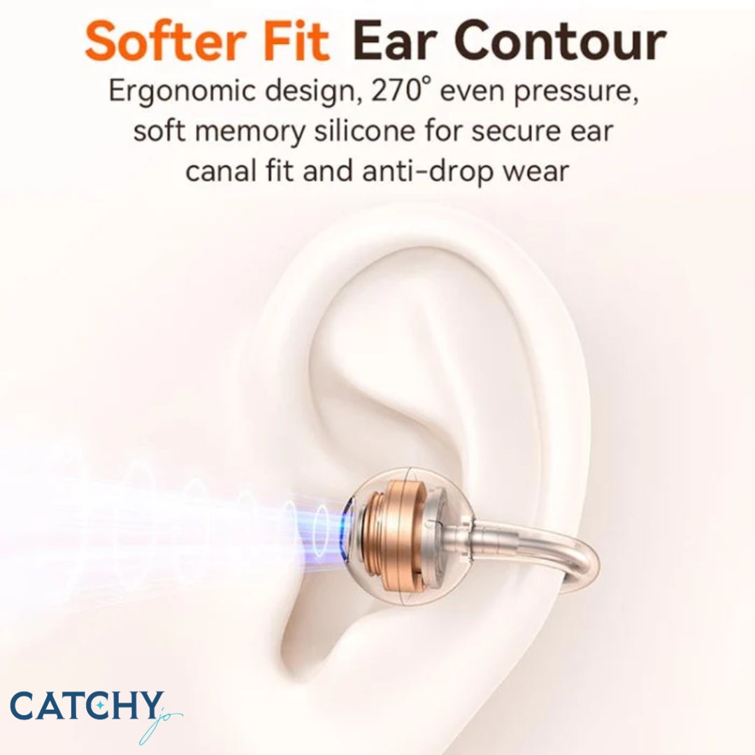 USAMS Echo R03 Clip-On Wireless Headphones