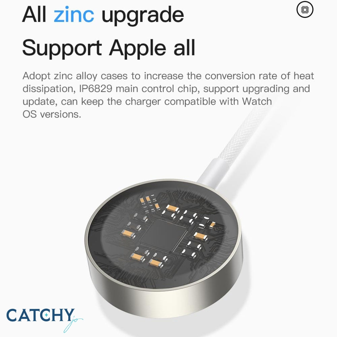 TOTU CACW-073 USB-C Watch Braided Wire Magnetic Charger