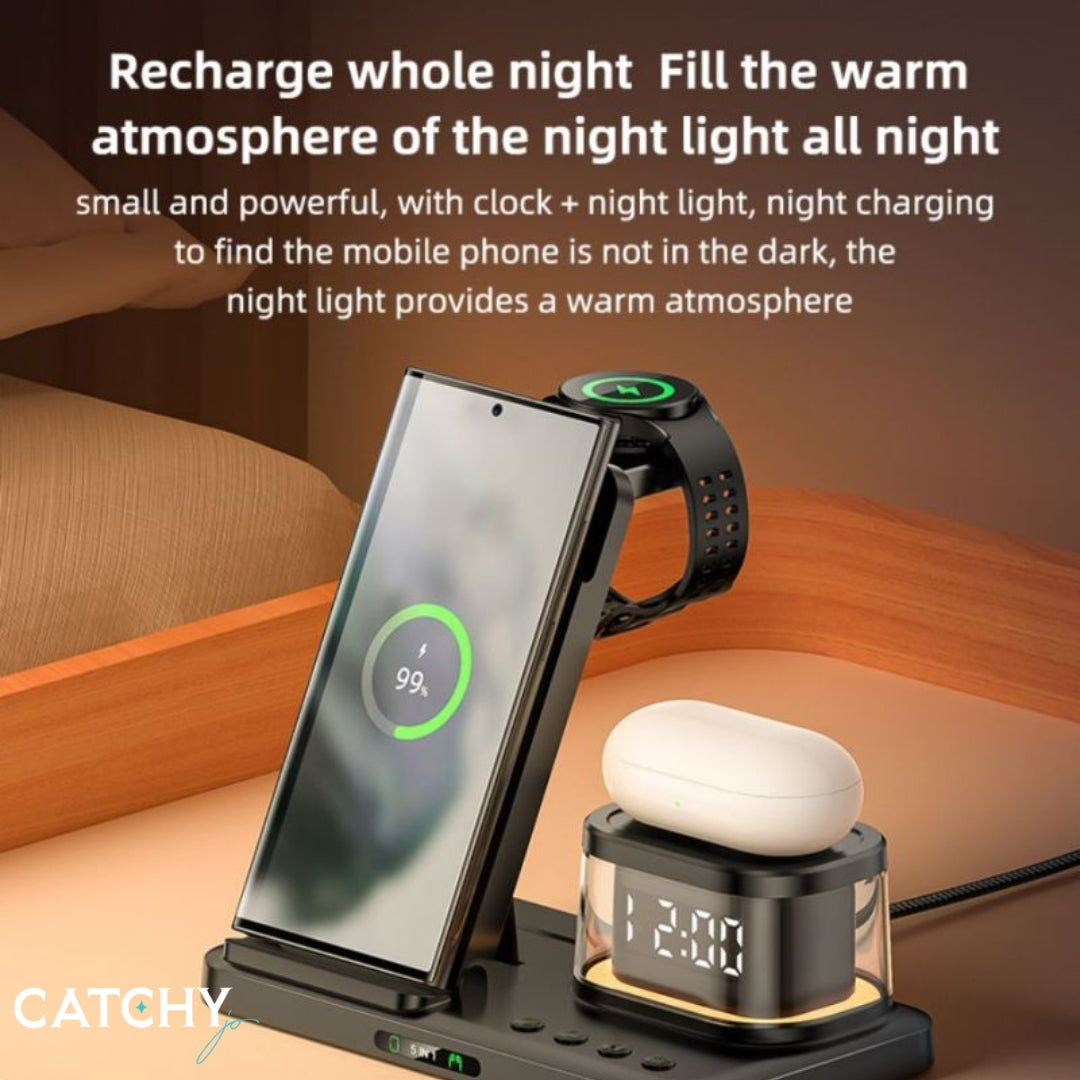 YESIDO DS23 5 in 1 Wireless Charging Stand (15W)