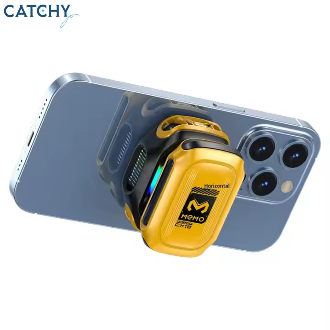 MEMO CX12 Mobile Phone Cooler Radiator With Digital Display&Battery