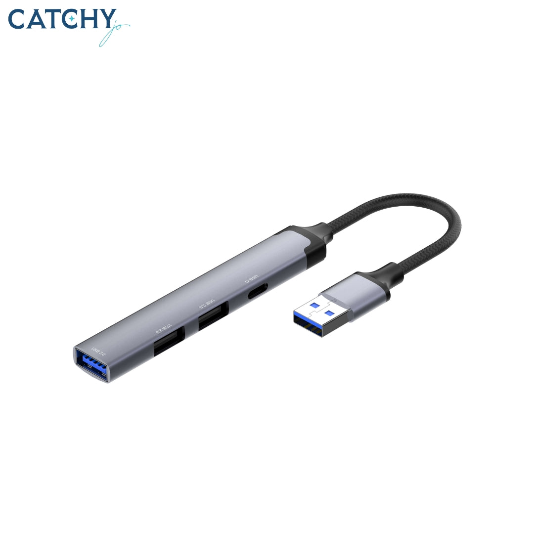 LDINO DS-44C محطة إرساء USB 4 في 1