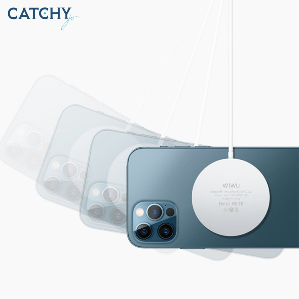 WiWU M5 Magsafe Wireless Charger (15W)