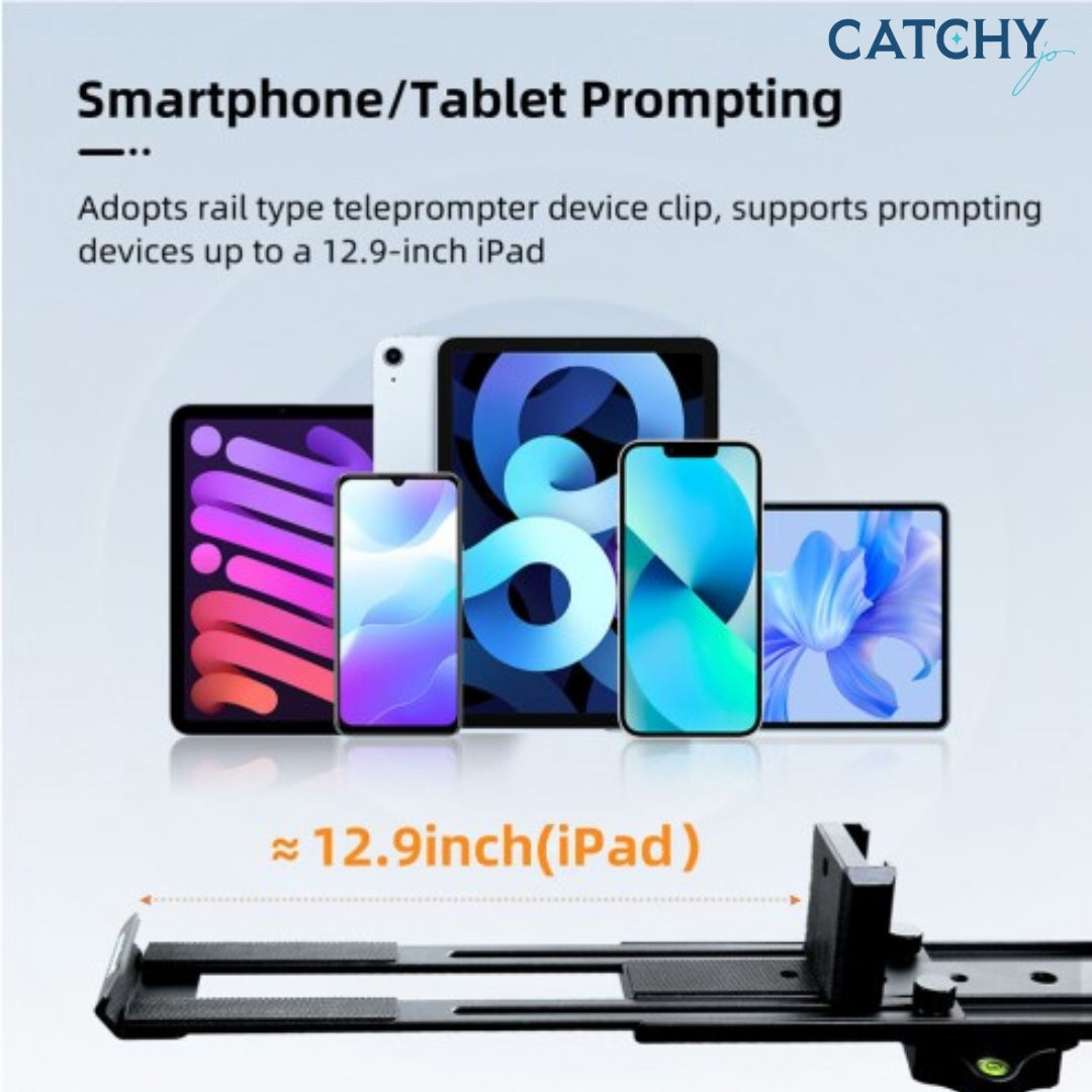 Desview T12S 12.9" Portable Large Screen Teleprompter With Remote Control