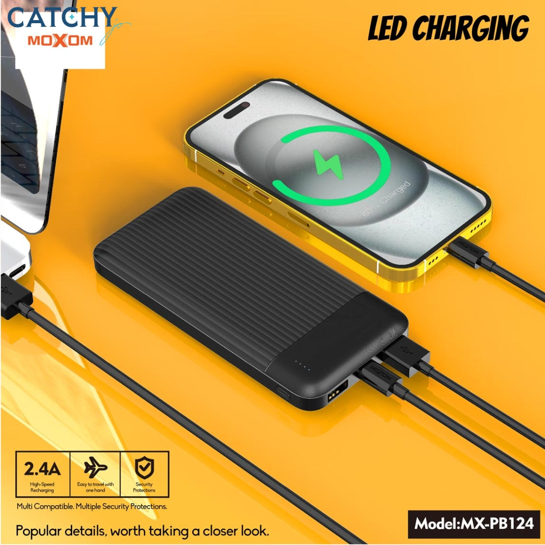 Moxom MX-PB124 LED Powerbank (10000mAh)