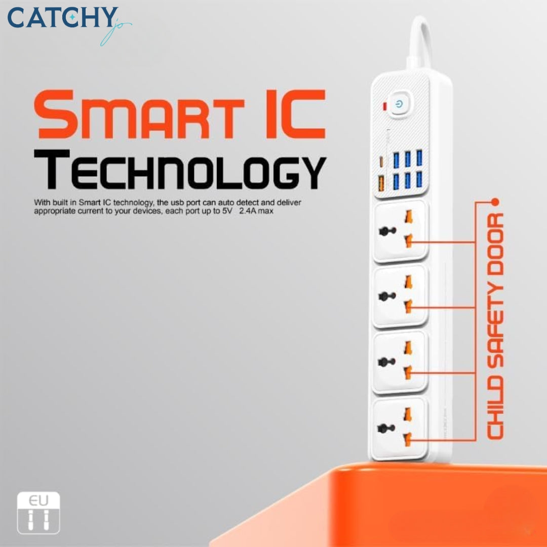 Moxom MX-ST16 12in1 Power Strip EU (2M)
