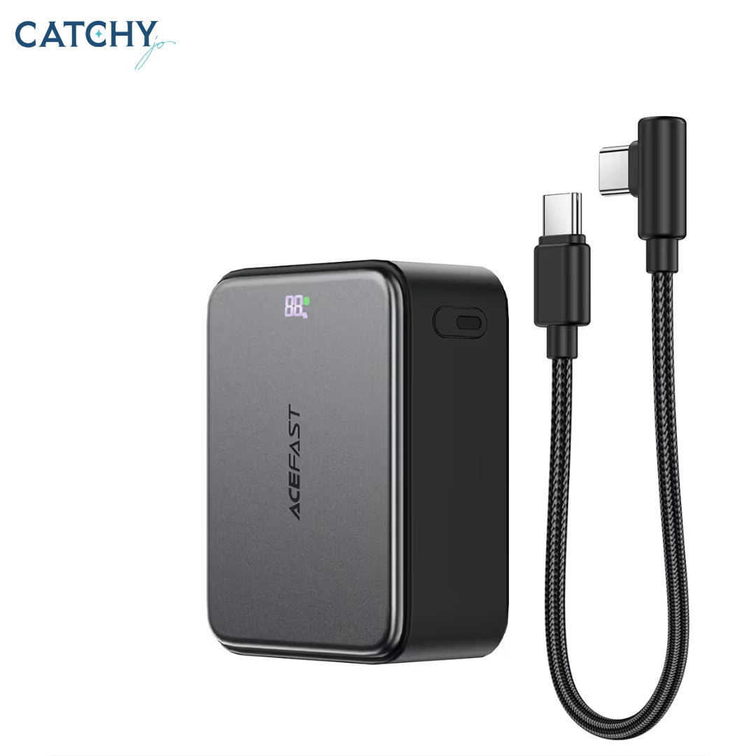 ACEFAST M28 Power Bank With Type-C Cable (10000mAh)