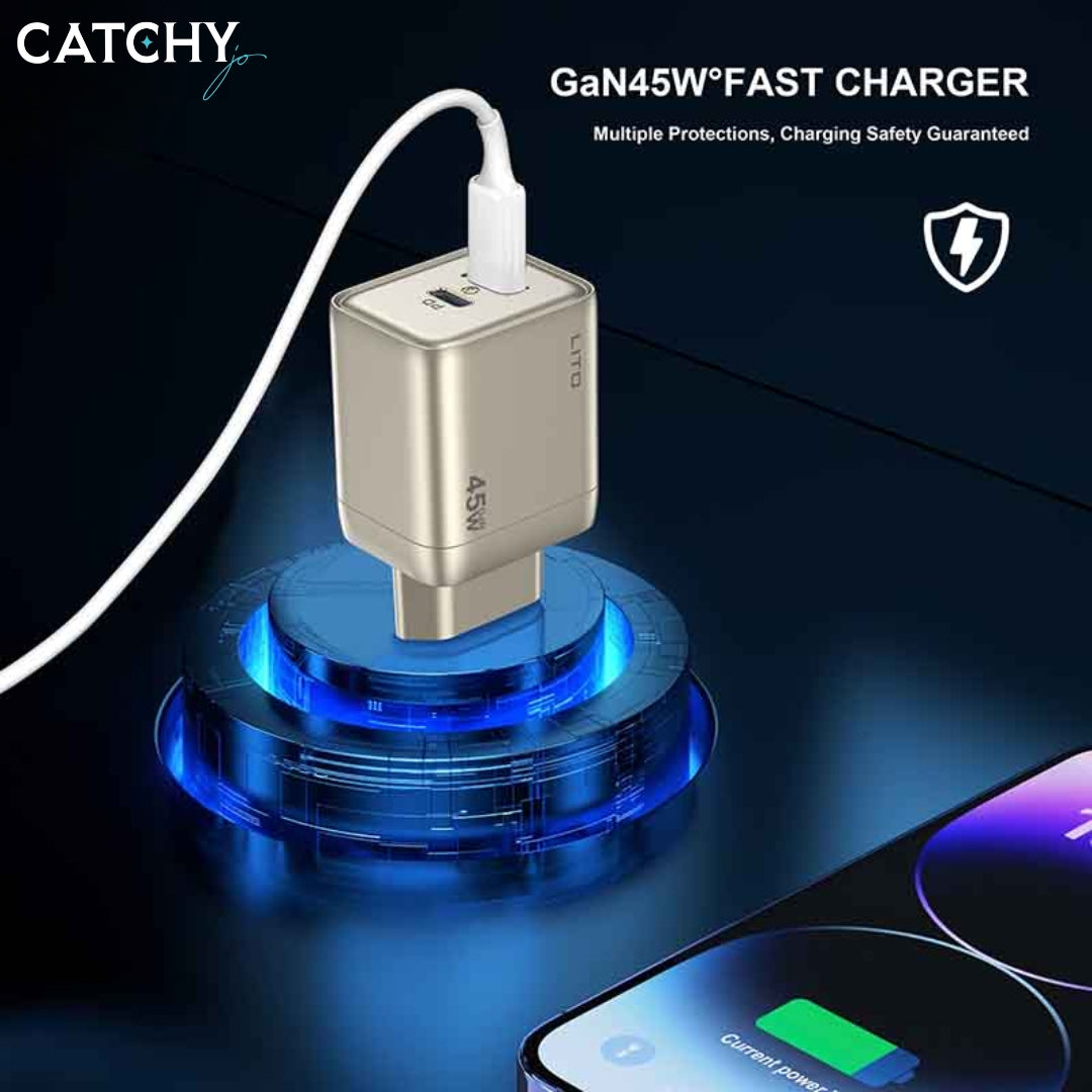 LITO LC05 Fast Phone Charger Adapter (45W)