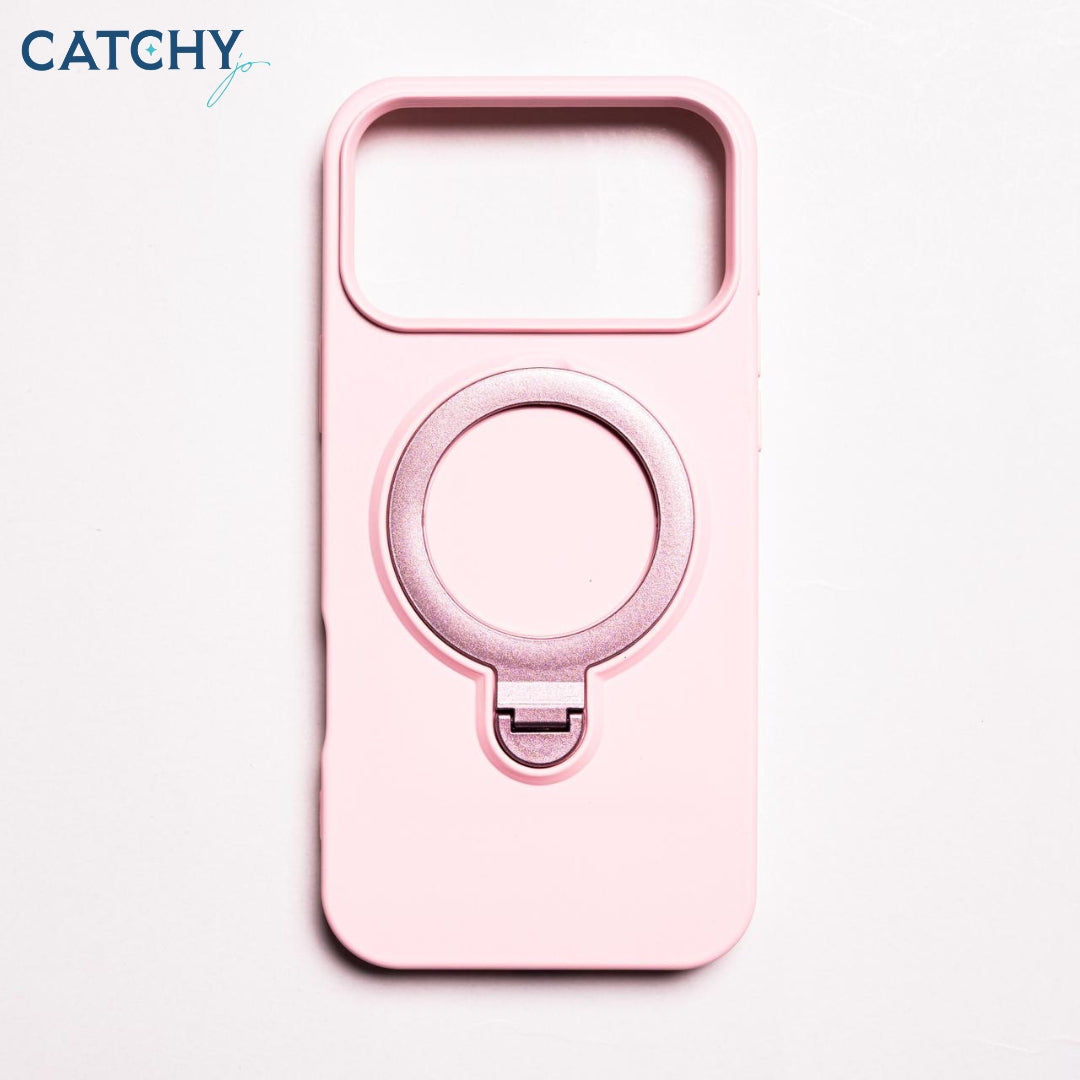 iPhone Silicone Hard Case With Stand