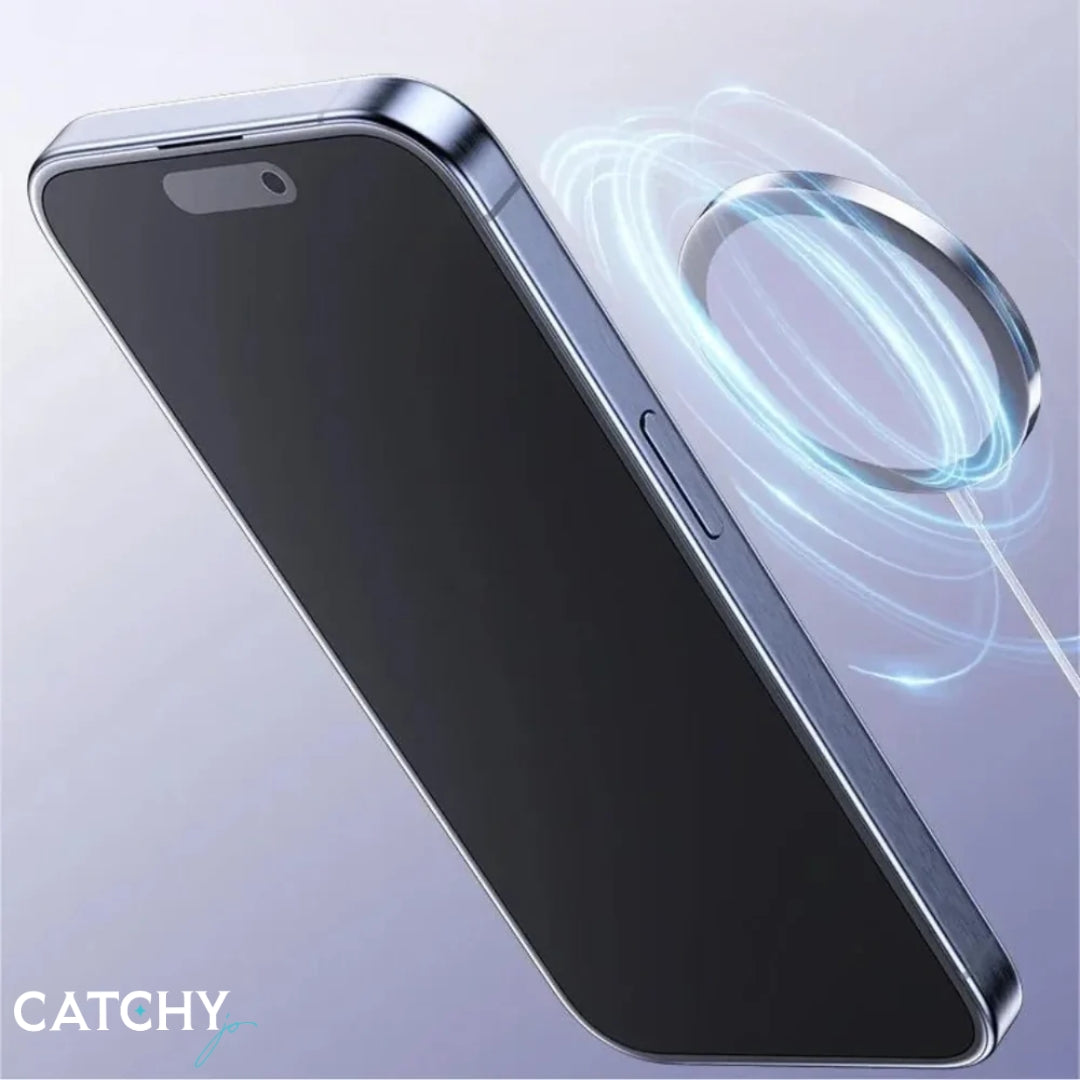 YESIDO C208 Metal Plate Premium Leather Design Mobile Holder