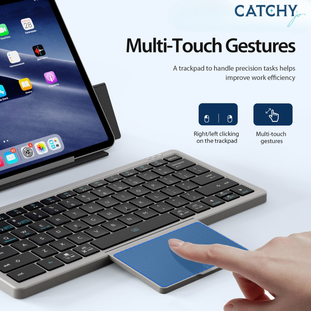 OK Series Universal Bluetooth Keyboard With Cover & Stand