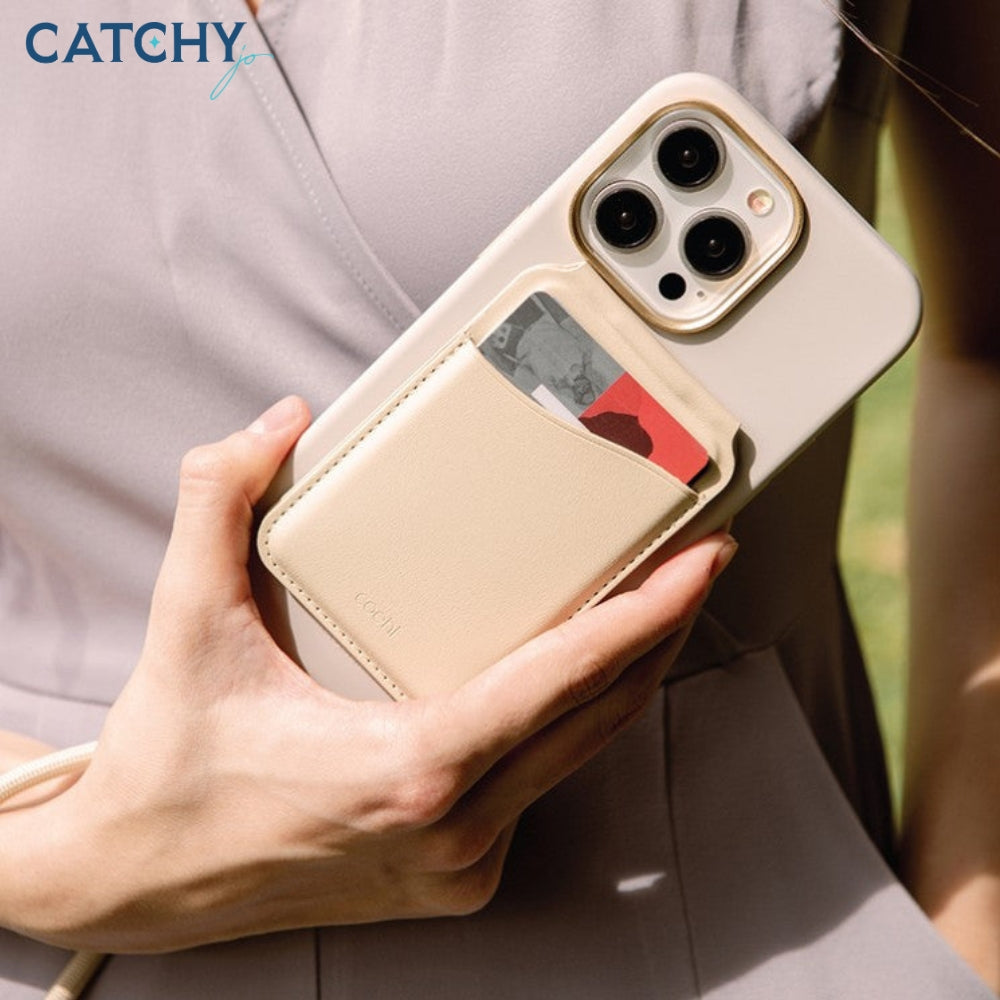 UNIQ Esme Magnetic Card Holder With Mirror And Stand