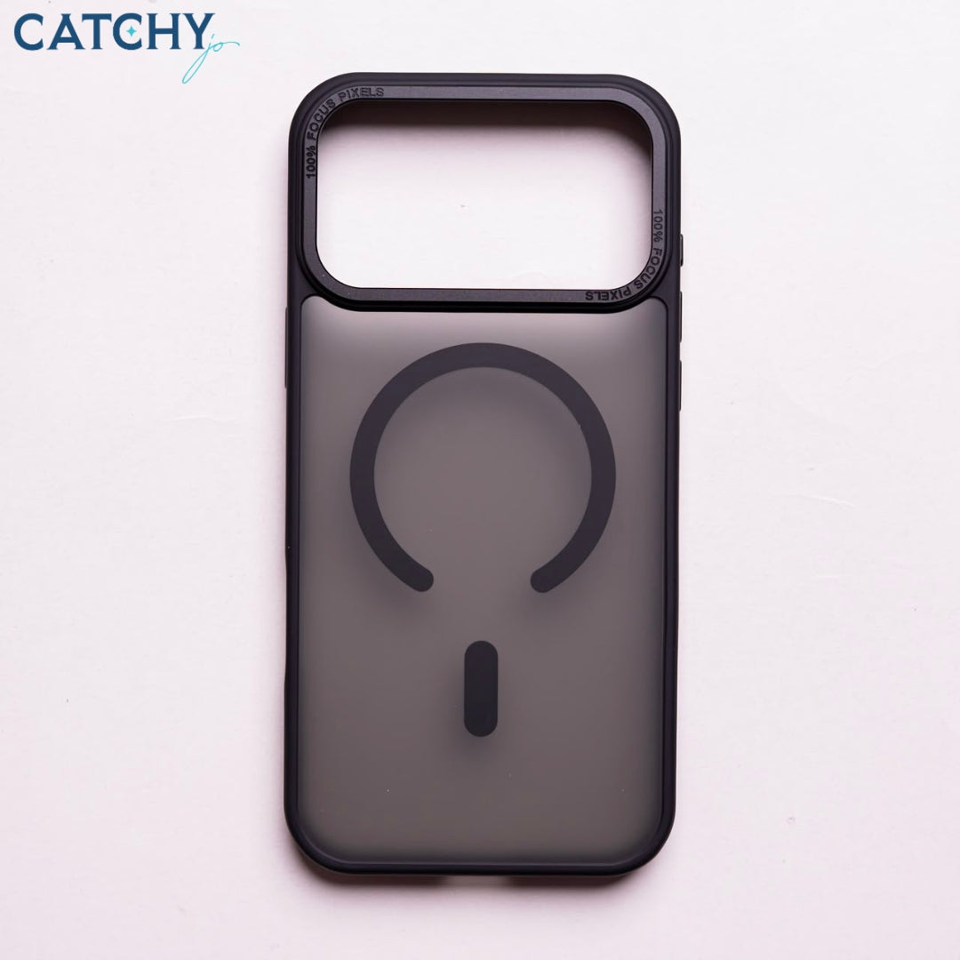 Acrylic Matte Magnetic Wireless Charge iPhone Case