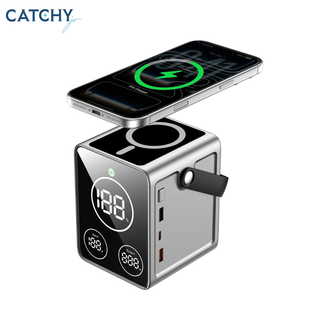 WiWU PS300 Power Station With Fast Charging & 15W Wireless Charging (50000mAh)