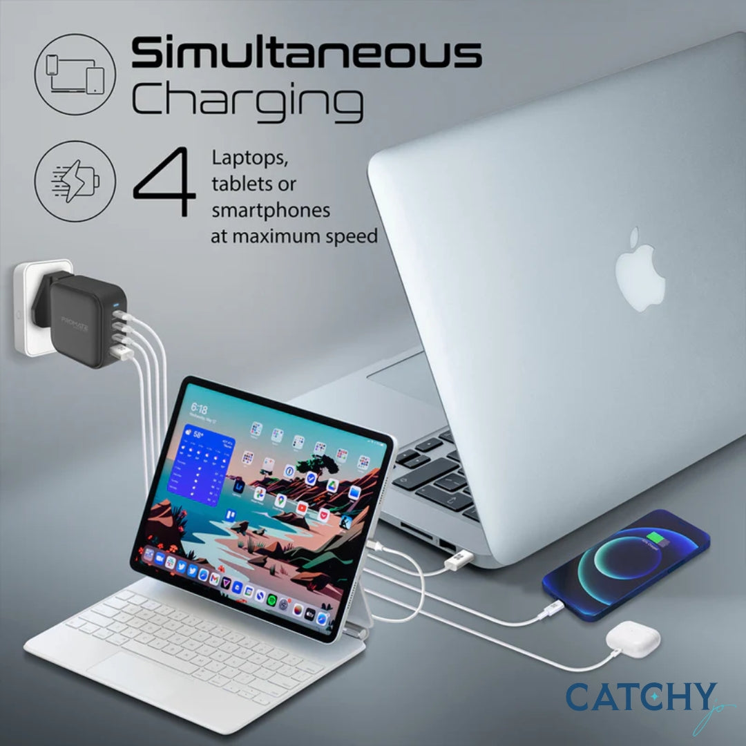 PROMATE GaNPort4-100W Charging Adapter