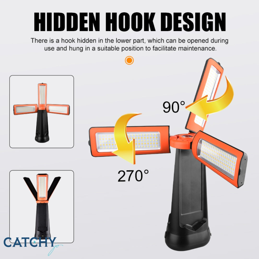 Telescopic LED Work Light Camping Hiking Repairing